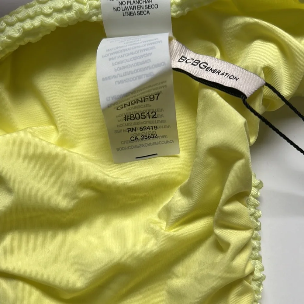 BCBGeneration Lemon yellow Bikini bottom Small - Picture 5 of 10